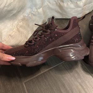STEVE MADDEN Maxima Sneakers - Maroon
